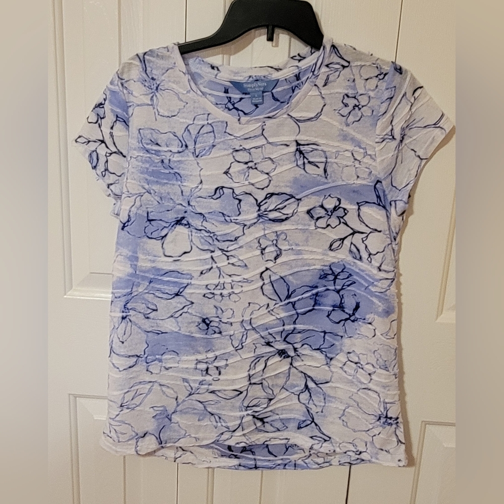 NWOT Simply Vera Vera Wang tops; $15 for both!